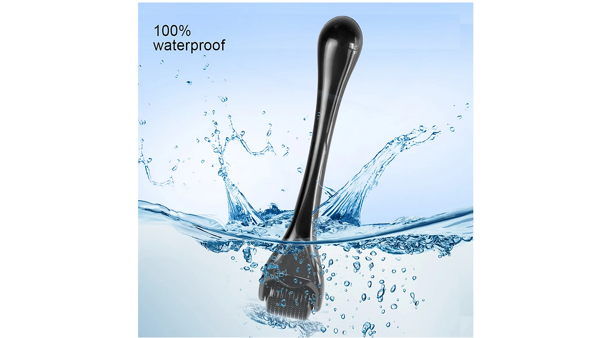 Titanium Microneedling Derma Roller Skin Care Beard Tool - Image 2