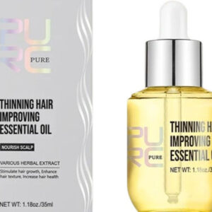 Ginger Hair Growth Oil For Stronger Fuller Thicker Hair PURC Scalp Treatment