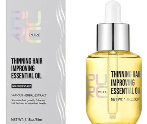 PURE Ginger Hair Growth Oil For Stronger Fuller Thicker Hair Scalp Treatment