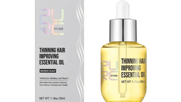 Ginger Hair Growth Oil For Stronger Fuller Thicker Hair PURC Scalp Treatment