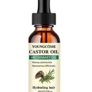 Rosemary Castor Hair Growth Oil For Thicker Fuller Stronger Hair 40ml 60ml