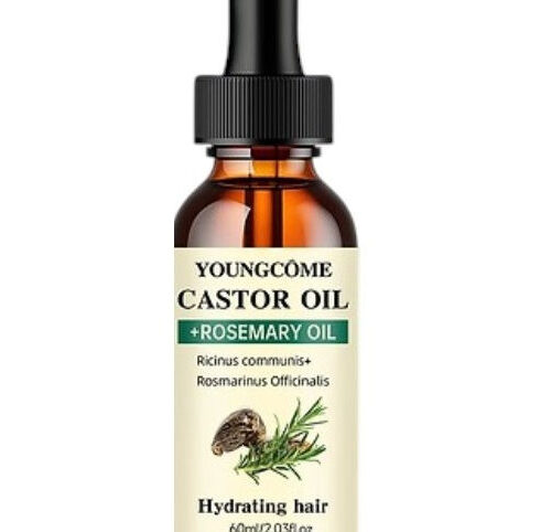 Rosemary Castor Hair Growth Oil For Thicker Fuller Stronger Hair 40ml 60ml
