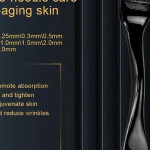 Titanium 540 Microneedle Derma Roller Skin Care Face Beard Hair Growth Tool