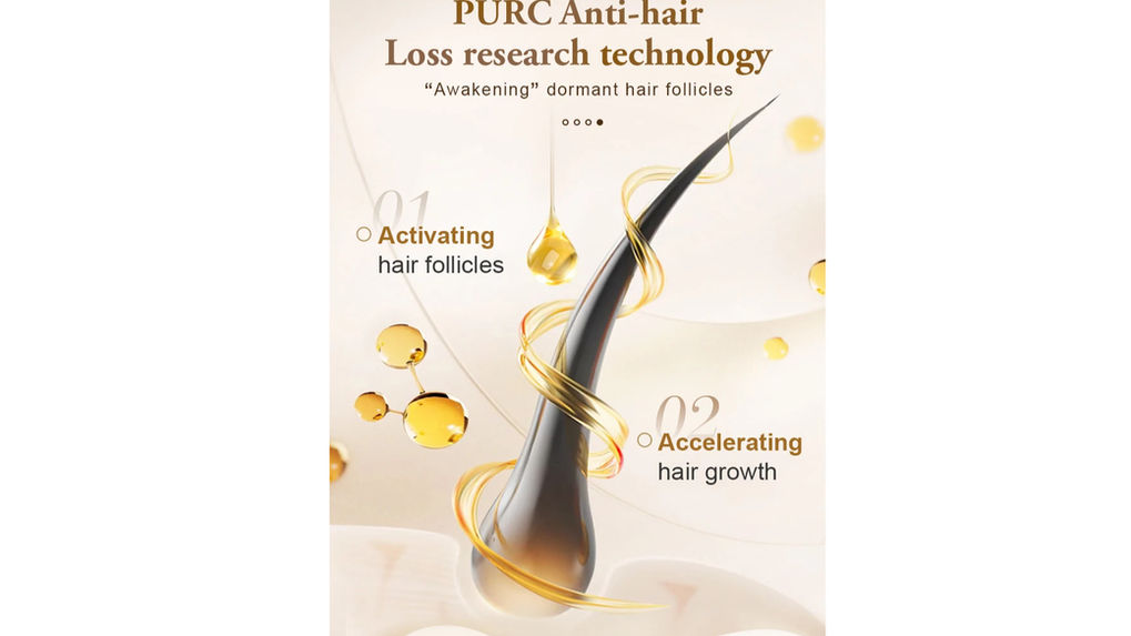 PURC Hair Growth Spray For Thinning Hair Ginger Scalp Treatment - Image 4