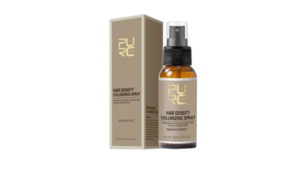 PURC Hair Growth Spray For Thinning Hair Ginger Scalp Treatment