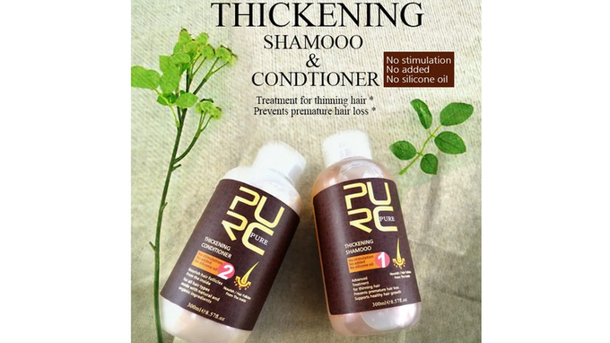 Hair Growth Shampoo And Conditioner For Thinning Hair PURC Thickening Hair Care - Image 4