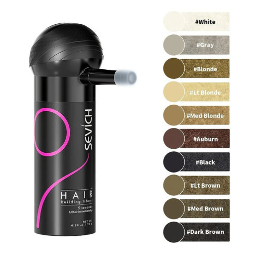 Sevich Hair Building Fibers 25g Thickening Powder Natural For Thinning Hair