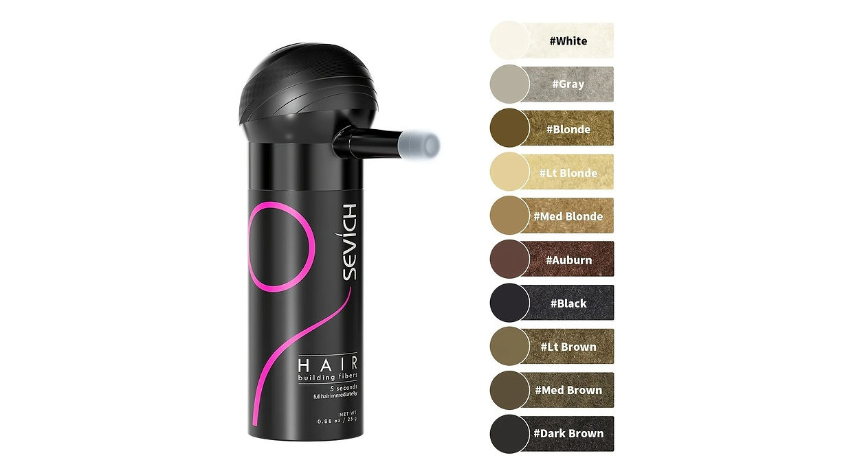 Sevich Hair Building Fibers 25g Thickening Powder Natural For Thinning Hair