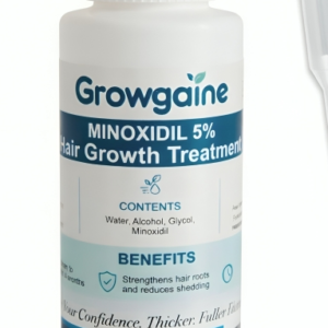 Growgaine Minoxidil 5% Hair Loss Treatment 60ml