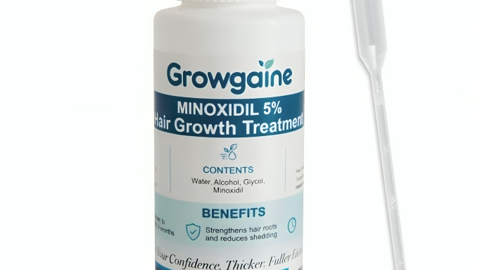 Growgaine Minoxidil 5% Hair Loss Treatment 60ml