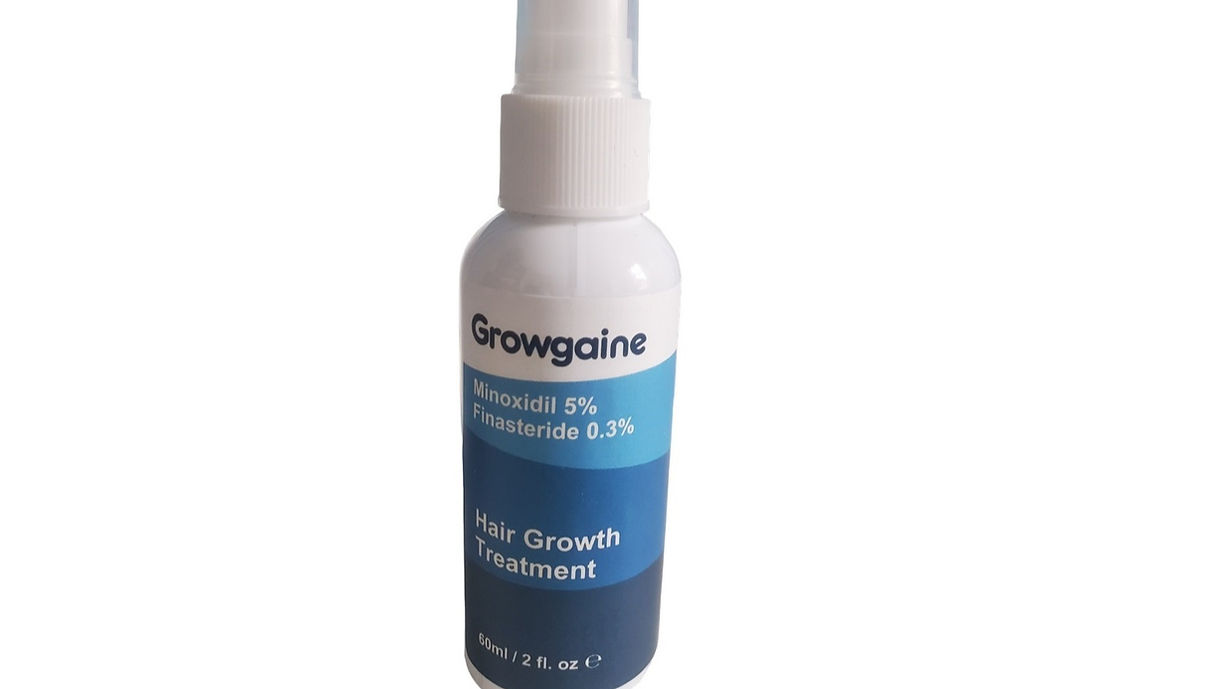 Growgaine Finasteride (Propecia) & Minoxidil Topical Solution Spray
