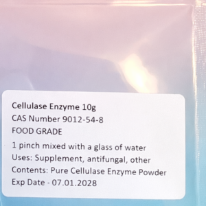 Cellulase Enzyme Powder 10g FOOD GRADE Anti Fungal