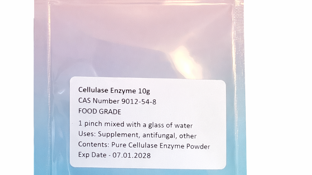 Cellulase Enzyme Powder 10g FOOD GRADE Anti Fungal