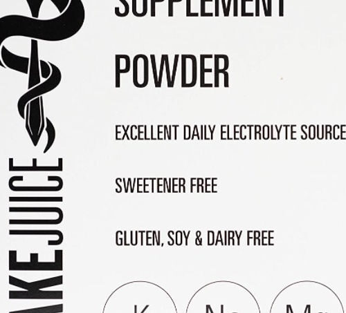 Snake Juice Electrolytes Powder | Electrolyte Drinks UK