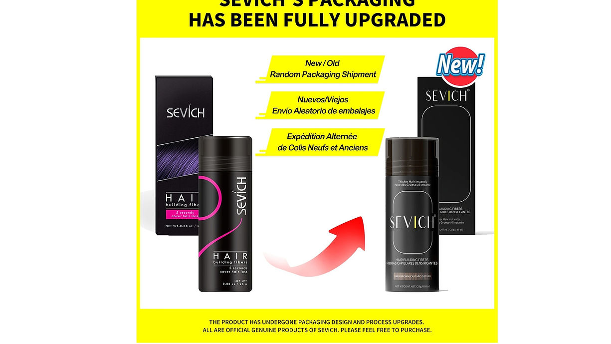 Sevich Hair Building Fibers 25g Thickening Powder Natural For Thinning Hair - Image 8
