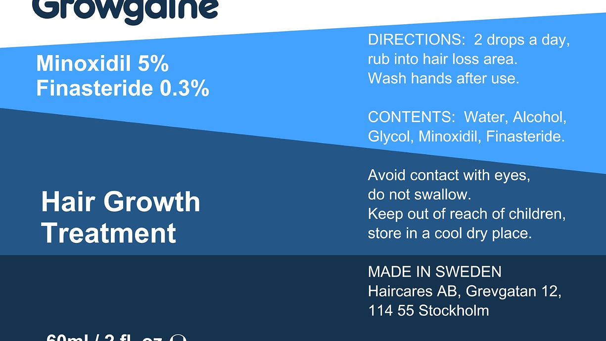Finasteride with Minoxidil Hair Growth Solution 1 Months Hair Growth Solution - Image 2