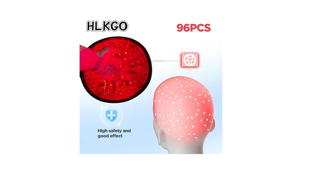Hair Loss Laser Treatment 96 Diode Red Light Hair Growth Cap Scalp Women - Image 10