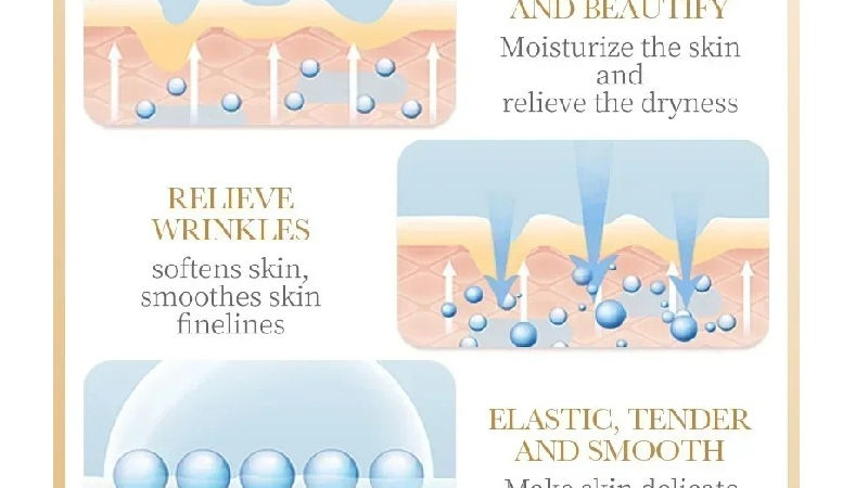 10pcs Collagen Sheet Mask Anti Aging Hydrating Firming Moisturizing Wrinkle Repa - Image 3