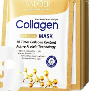 10pcs Collagen Sheet Mask Anti Aging Hydrating Firming Moisturizing Wrinkle Repa