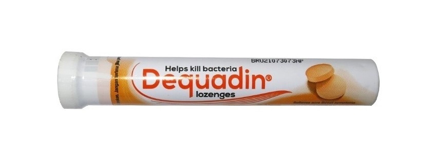 Oral Thrush Lozenges Anti-bacterial Dequadin for Sore Throat Treatment